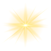 A glowing golden starburst with sharp beams radiating from the center, representing brilliance, achievement, and the shining opportunities of being a KuyaPlay agent.